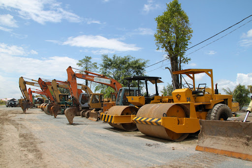 Cho thuê máy lu giá rẻ tại Bắc Ninh